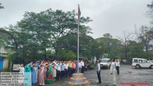 पंचायत समिती, जव्हार येथे स्वातंत्र्य दिनानिमित्त ध्वजारोहण